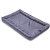 Petface Impermeabile Memory Foam Cuscino cilindrico, Opaco, 69.5 cm, Grigio