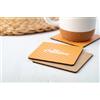 Casa personalizzati Sottobicchieri personalizzabili in fibra di legno Brew personalizzate o neutre