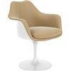 KNOLL poltrona girevole completamente rivestita TULIP - 150AS2U-C-K10542