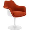 KNOLL poltrona girevole completamente rivestita TULIP - 150AS2U-C-K10546