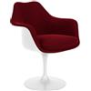 KNOLL poltrona girevole completamente rivestita TULIP - 150AS2U-C-K10548