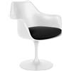 KNOLL poltrona girevole con cuscino TULIP - 150AS2K-C-K105413