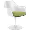 KNOLL poltrona girevole con cuscino TULIP - 150AS2K-C-K10545