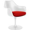 KNOLL poltrona girevole con cuscino TULIP - 150AS2K-C-K10549