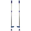 Small Foot 9511 Trampoli con maniglie telescopiche per bambini small foot in robusto alluminio, poggiapiedi regolabili, portata massima fino a 50 kg, dai 4 anni in su
