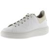 victoria 1263103-WOMEN Sneaker Milan Effetto Pelle & Tallone Glitter & Logo FUSTELLATO a Collo Basso Donna Crudo 41
