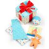 Melissa & Doug - Confezione regalo a sorpresa per bambini piccoli, Confezione regalo per mordere e fare suoni, Giocattolo sensoriale per bambini, 6 mesi, Regalo per bambino e bambina - Certificati FSC