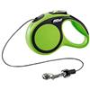 FLEXI GUINZAGLIO FLEXI NEW COMFORT TG XS CON CORDA 3 MT VERDE