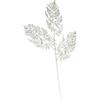 Felce Glitter Bianca