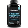Zenement Collagene Vegetariano + Acido Ialuronico- Integratore con Glucosamina, Condroitina e Vitamina C - Integratore Anti Age per Pelle e Articolazioni - 120 capsule - Alta Biodisponibilità - Zenement