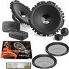 HERTZ DSK 170.3 Kit 2vie 160W Woofer Piatto Flat Slim + Cp Griglie Hertz DG165.3
