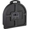 Meinl Percussion Meinl Cymbals 22 pollici Pro Cymbal Case (55,88cm) Borsa Rigida per 9 Piatti - Custodia - con 8 Divisori e maniglia Resistente (MCC22)
