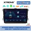 XTRONS AUTORADIO ANDROID 11 STEREO AUTO VOLKSWAGEN SKODA SEAT 9" NAVIGATORE CARPLAY GPS