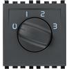 VIMAR Commutatore rotativo 1P 6(3)A grigio - 20096