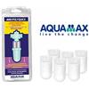 Aquamax Ricarica di Polifosfati per Filtro Anticalcare Maxpolyquick 6 Cartucce ,