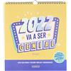 Mr. Wonderful Calendario da parete con gratta-raschietto, 2022 sarà fantastico, Multicolore