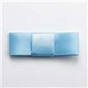 Italian Options Fiocchi piatti in raso autoadesivi, confezione da 12 pezzi, larghezza fiocco 5 cm, colore: azzurro chiaro