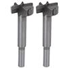 uxcell Sourcingmap® 27 mm di diametro, punta in carburo con gambo rotondo per il taglio del legno, 2 pezzi