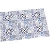 DRW Tappeto rettangolare in vinile espanso e PVC con disegni 90 x 60 cm
