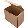 Weboxes Scatola Fustellata 1 Onda 22,3 x 13,4 x 18,7 cm (LxPxH) Confezione da 50 pezzi