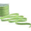 Furlanis - Nastro Doppio Raso, Tessuto Italiano - Verde Mela, 10 mm x 100 m
