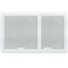 FUSION FM-F65RW 6.5 autoparlanti marini da incasso quadrati BIANCO 010-02299-10