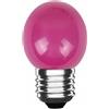 LedLedITALIA Lampadina Led E27 G45 a sfera 3W Rosa LedLedITALIA