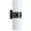 SEBSON LED Applique da Esterno con Sensore di Movimento IP65 - Lampada da Parete Antracite 20W 2200lm Bianco Freddo 5800K - Luce Esterna con Sensore 12m/180°