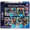 Ravensburger - Puzzles Lightyear Disney Pixar | Puzzle Bambini | Puzzle Bambini 3 Anni O Più | 4 In A Box Puzzles 12-16-20-24 Pezzi | Dimensione 19x14cm | Regalo Bambino 3 Anni O Più
