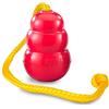 KONG, Gioco per Cani Classico, Classic Palla con Corda