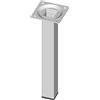 Element System 18133-00292 Set de 4 Gambe in Acciaio con Piastra di Ancoraggio, Bianco, 20 cm, Set di 4 Pezzi