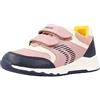 Geox B Pyrip Girl A, Scarpe da Ginnastica Bambina, Lt Rose Navy, 21 EU