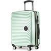Hauptstadtkoffer Mitte - bagaglio a mano 55x40x23, TSA, 4 ruote, valigia da viaggio, valigia rigida, valigia con rotelle, valigia bagaglio a mano, valigia bagaglio a mano, menta