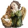 DRW Angelito in Ginocchio con Bambino Gesù 14 cm di Altezza, Multicolore, estandar