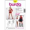 burdastyle Burda 2464 - Cartamodello per Costume di Carnevale da Donna, Taglia 34-44