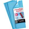 Tyroler Bright Tools 4 pezzi di ricambio in microfibra cloth- usato con il Glider magnetico finestra cleaner- super morbida