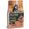 Monge Bwild Dog Adult Grain Free Salmone - 2,5 kg Croccantini per cani