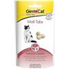 GimCat Malt Compresse, Snack funzionale per gatti con influsso positivo sulla salute dell'intestino, 1 sacchetto, 1 x 40 g