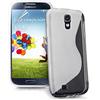 ebestStar - Cover Compatibile con Samsung S4 Galaxy i9500 i9505 Custodia Protezione S-Line Design Silicone Gel TPU Morbida e Sottile, Trasparente [Apparecchio: 136.6 x 69.8 x 7.9mm, 5.0'']