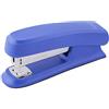 D.RECT 0324 - Cucitrice in metallo con alloggiamento in plastica, perfetta per l'ufficio o la casa, ideale per organizzare documenti, 30 fogli, colore: blu