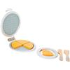small foot 10592 Ferro per cialde Cucina per bambini small foot in legno, da aprire con spazio per quattro cialde, a partire da 3 anni
