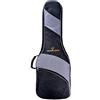 Soundsation PGB 10-CG-Custodia per chitarra classica 4/4, 108 x 42 x 13,5 cm, colore: nero/grigio
