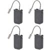 OTOTEC 2 Paia Spazzole Carbonio 1607014176 Spazzole Motore con Auto Cut Off Compatibile con Bosch GWS 14-150 CI GWS 10-125 17x10x5mm