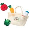 Melissa & Doug - Cesto della spesa degli agricoltori - Giocattolo Multisensoriale per Neonati, Giocattolo per mordere, afferrare e creare suoni per abilità motorie, 6 mesi, Regalo per Bimbo e Bimba