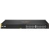 Hp Switch Aruba 6000 gestito 24-porte gigabit ethernet 10/100/1000Mbps CL4 4SFP 370W Nero [R8N87A]