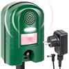 VOSS.sonic Repellente ad ultrasuoni VOSS.sonic 2800 per Animali Come Gatti, Cani, Martore, Procioni con Luce Lampeggiante