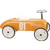 Vilac - Macchina a spinta per bambini, stile vintage, in metallo, colore: arancione