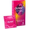 Durex® Love Sex Pleasuremax 6 pz Preservativi