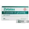 Zetalax Supposte di Glicerina per Adulti 18 pz adulti
