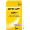 Citrosodina Effervescente Digestivo con Calcio Bustine Limone 20 g Bustina
